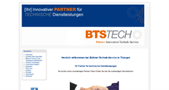 Desktop Screenshot of buettner-technik-service.de